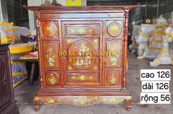 Tủ thờ gỗ gõ mật xưa giá rẻ