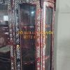 Tủ trưng bày, gỗ cẩm lai, cẩn ốc đỏ siêu vip