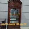 Tủ trưng bày gỗ cẩm lai xưa