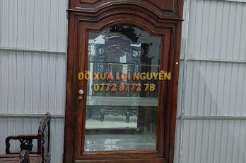 Tủ trưng bày gỗ cẩm lai xưa