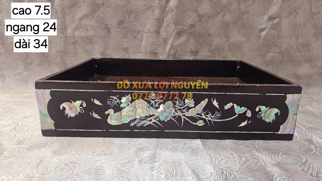 Khai trà gỗ gõ mật - 2