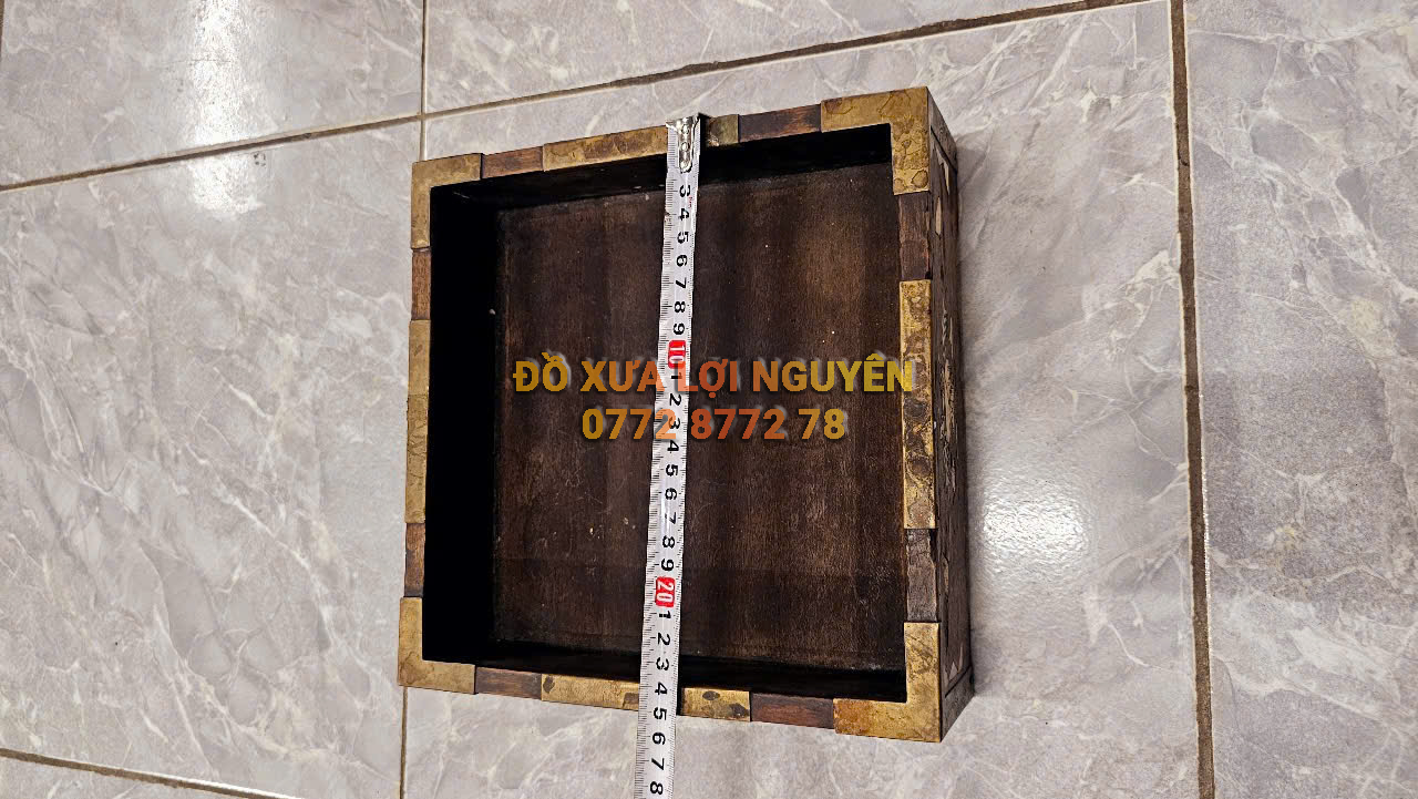 Khay trà gỗ mật -4