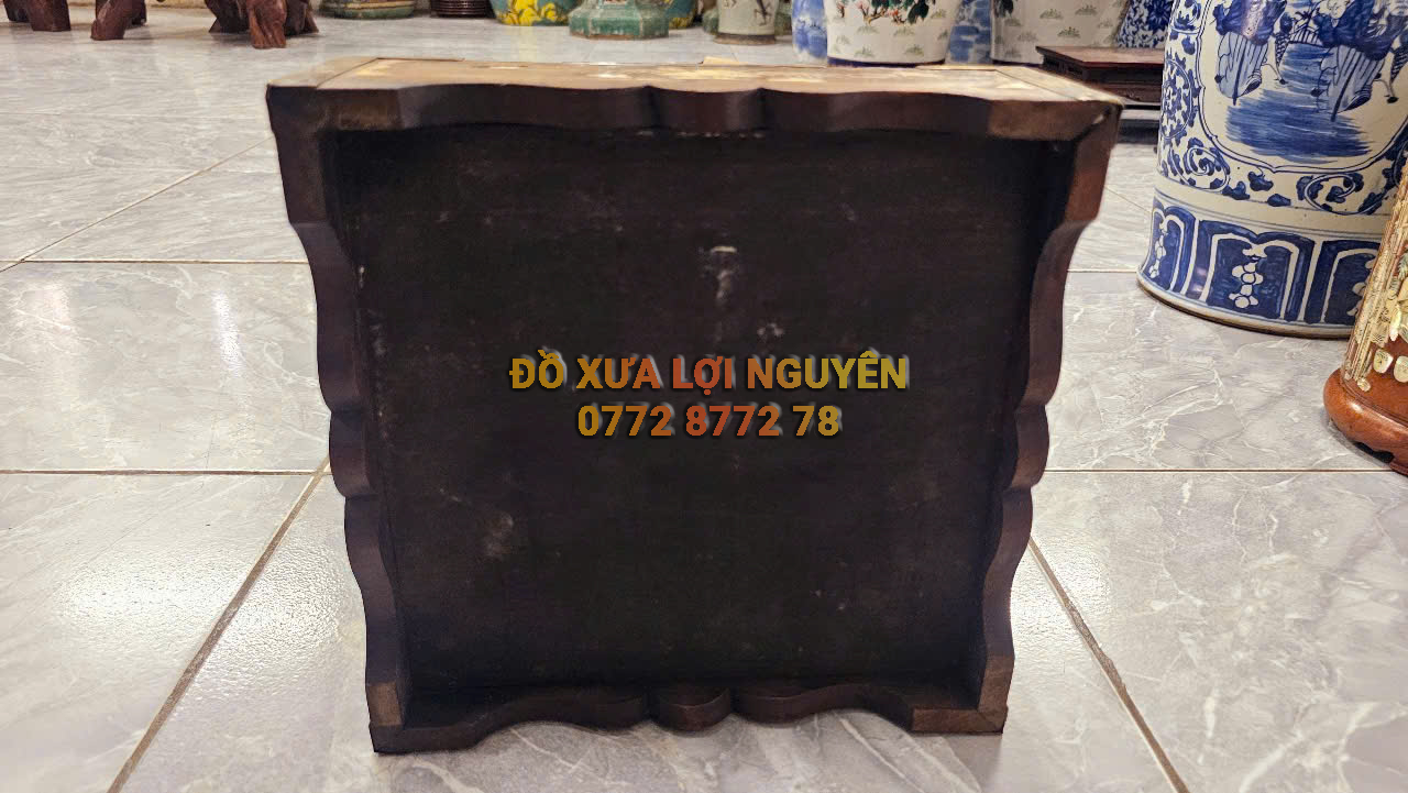 Khay trà gỗ mật -4