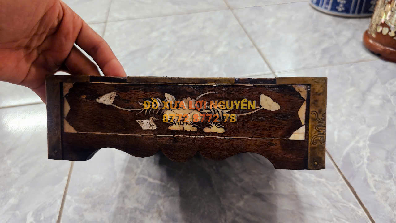 Khay trà gỗ mật -4