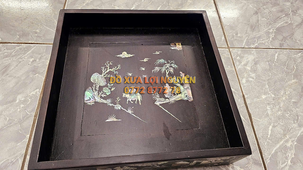 Khay trà gỗ mật - 5