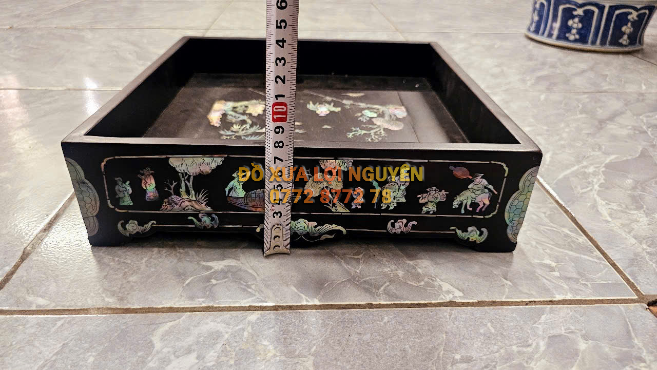 Khay trà gỗ mật - 5