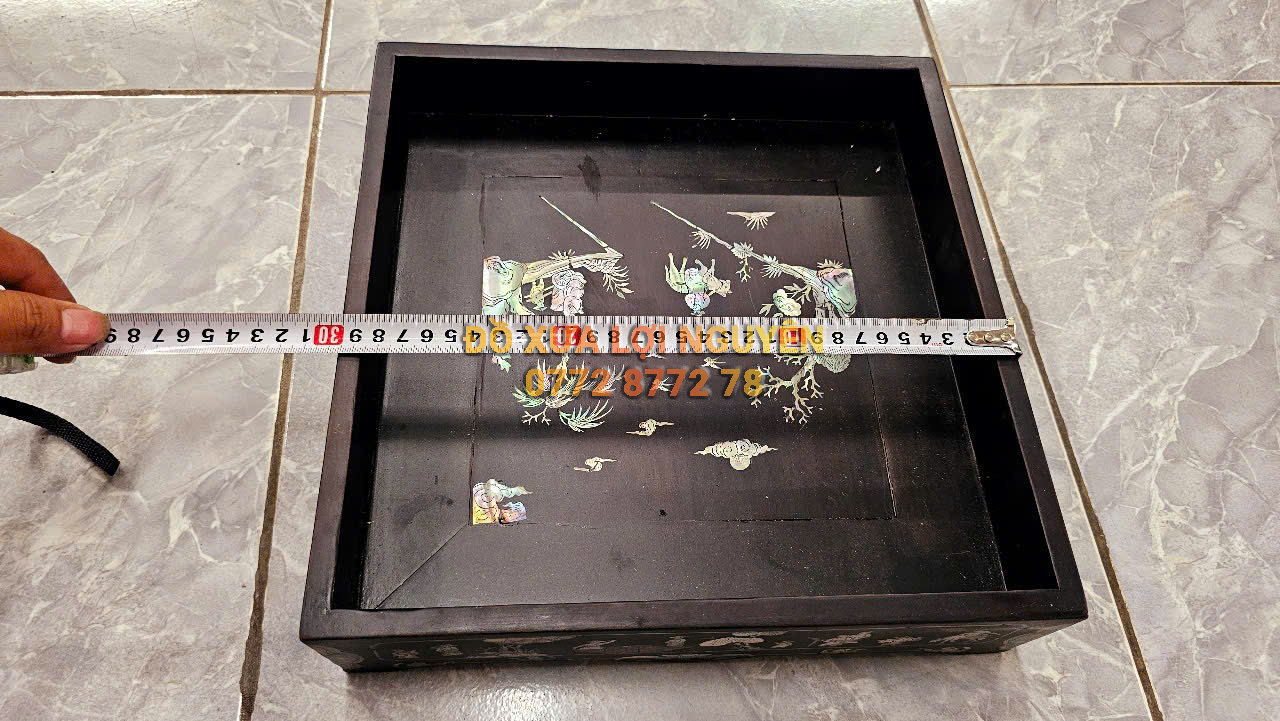 Khay trà gỗ mật - 5