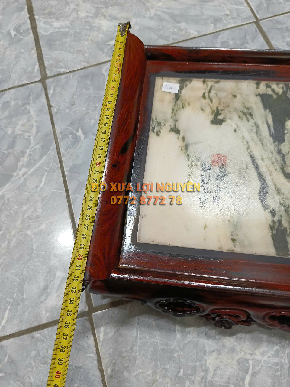 Khai trà gỗ trắc - 2