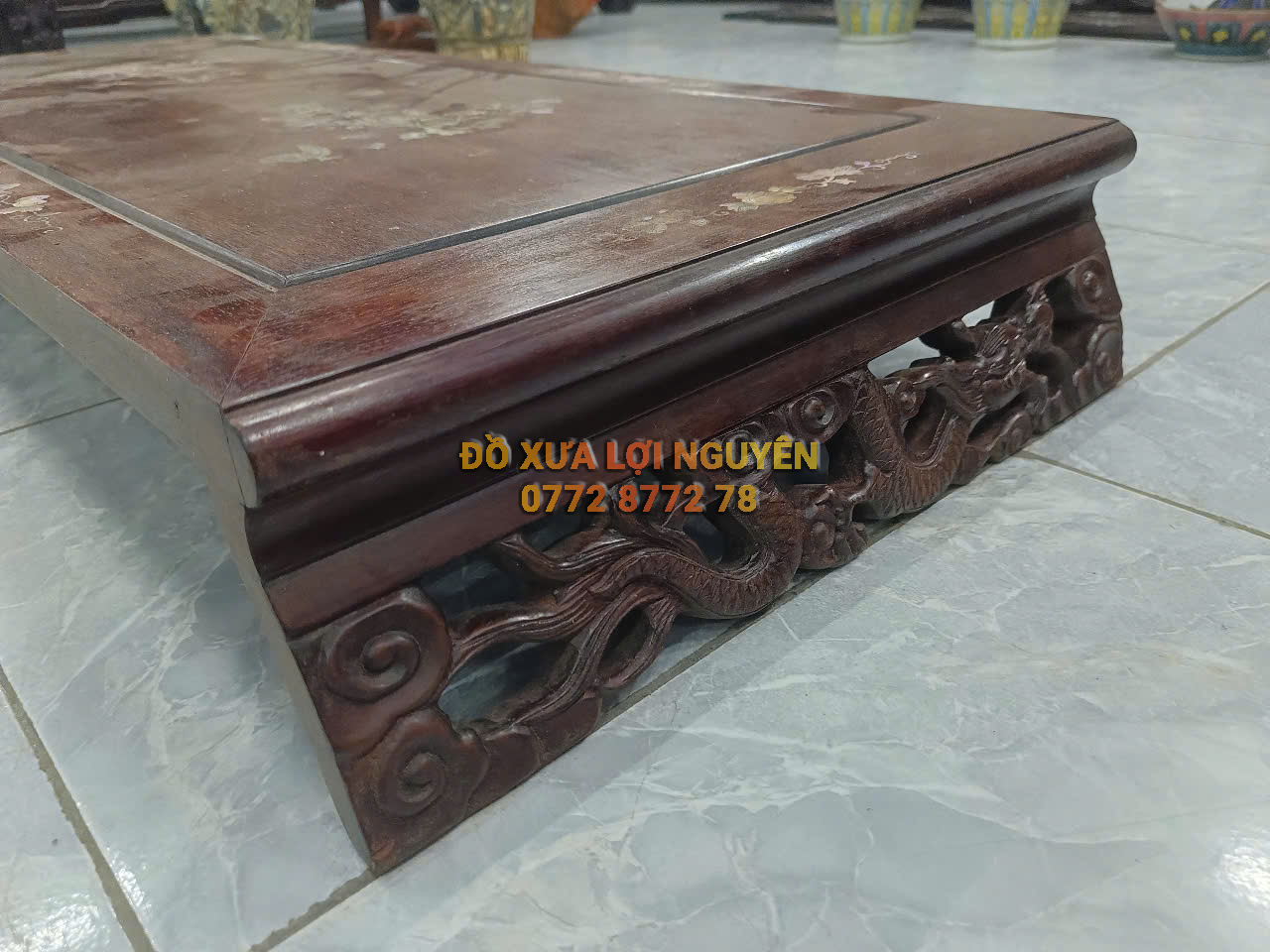 Bàn trà gỗ hương