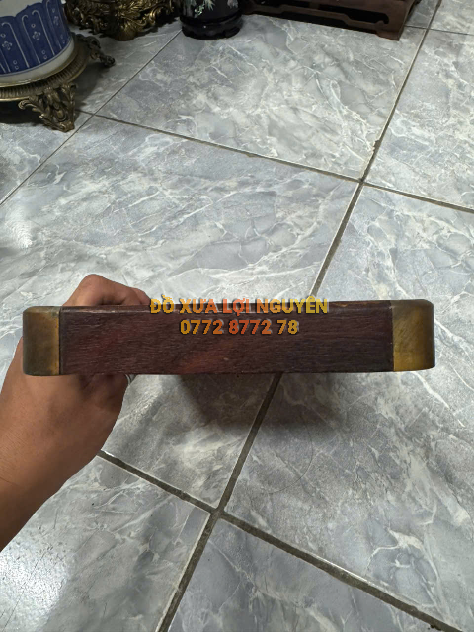 Khay trà gỗ nu vip