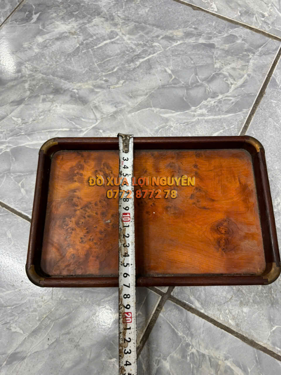 Khay trà gỗ nu vip