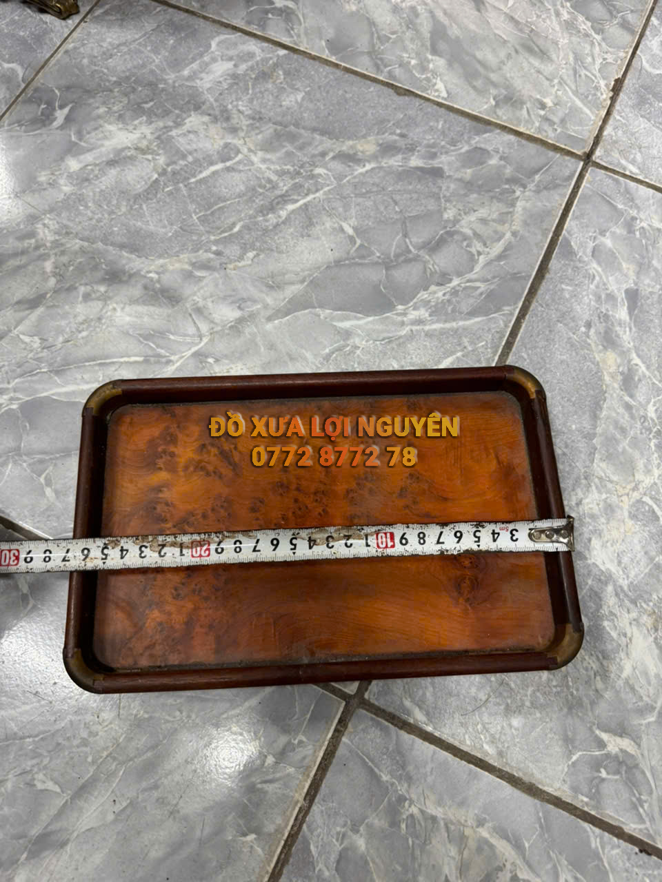 Khay trà gỗ nu vip