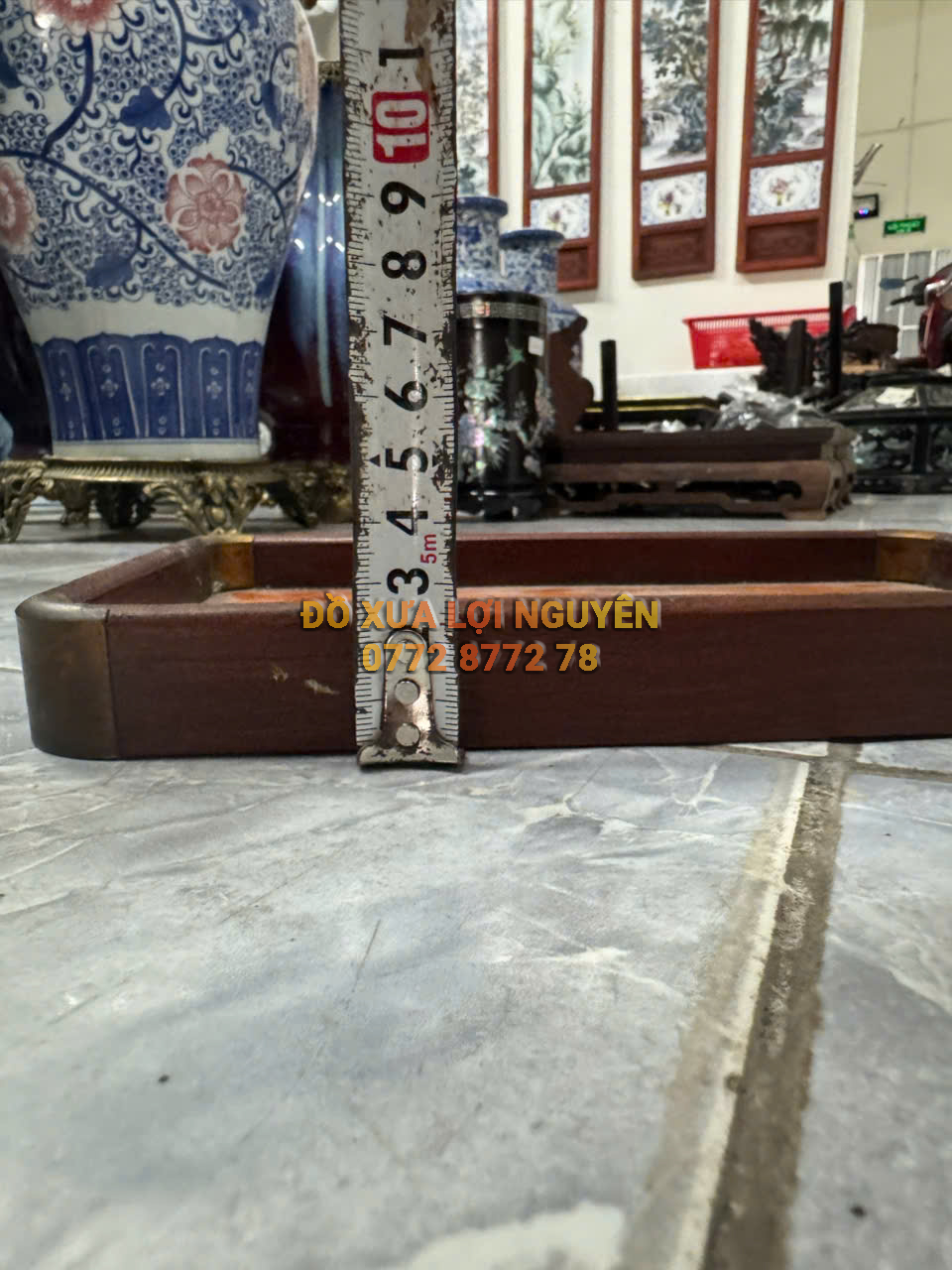 Khay trà gỗ nu vip