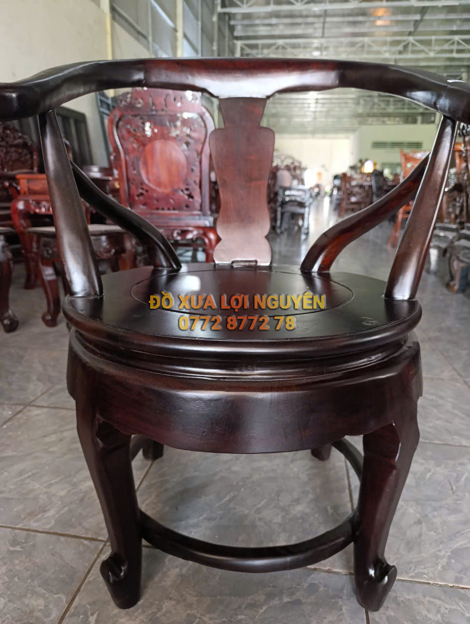 Bộ 3 món gỗ trắc ta xưa đẹp