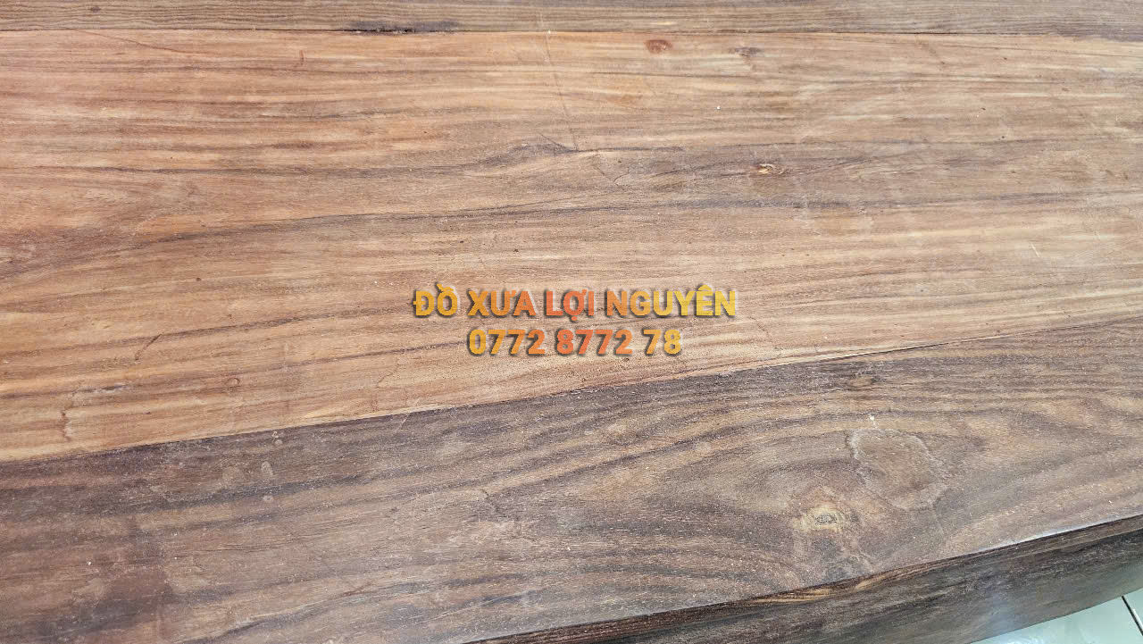 Bộ bàn ghế gỗ trắc ta chuẩn xưa 8 món, dáng móc Tàu