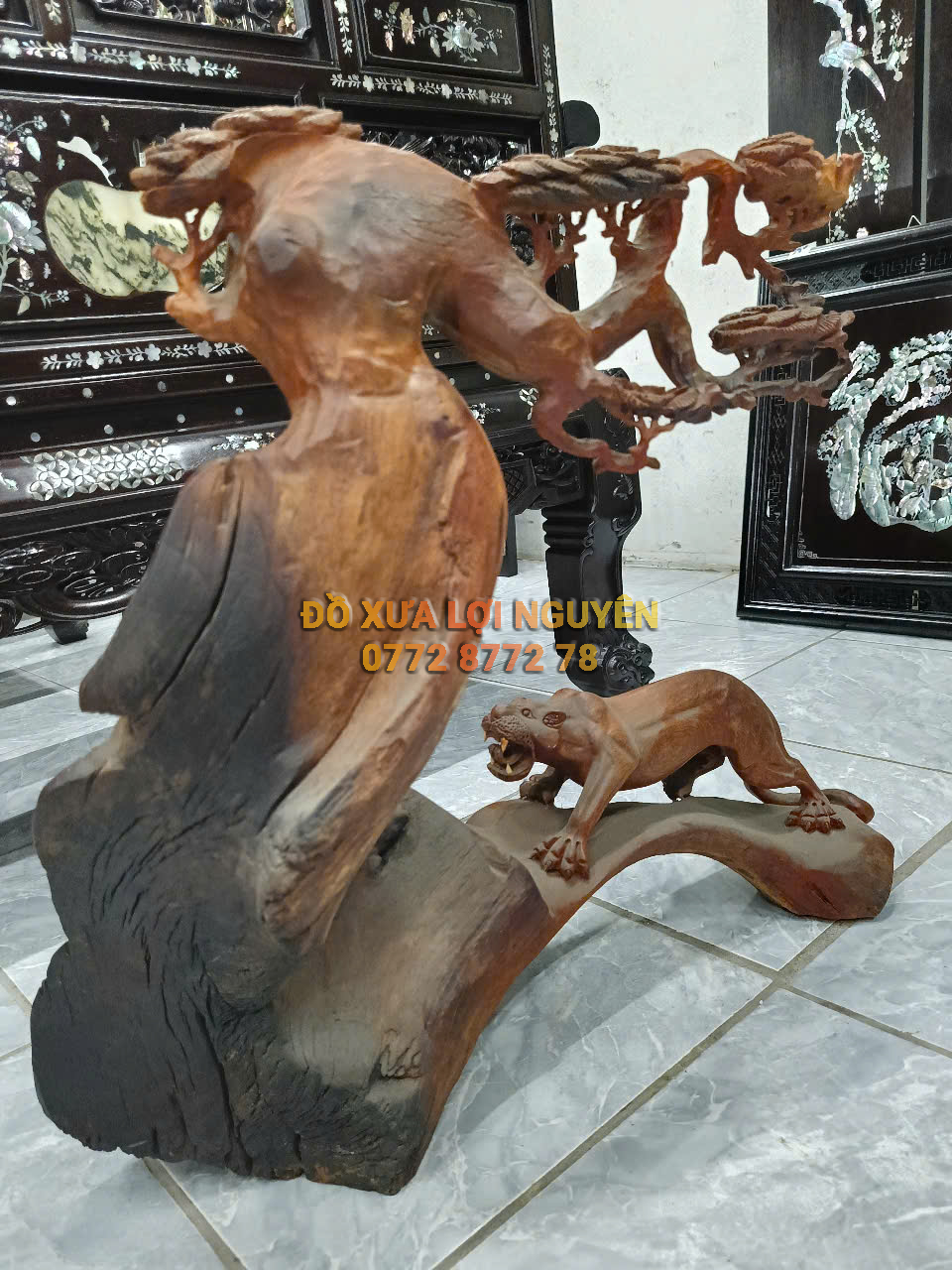 Tượng gỗ cẩm lai - 3