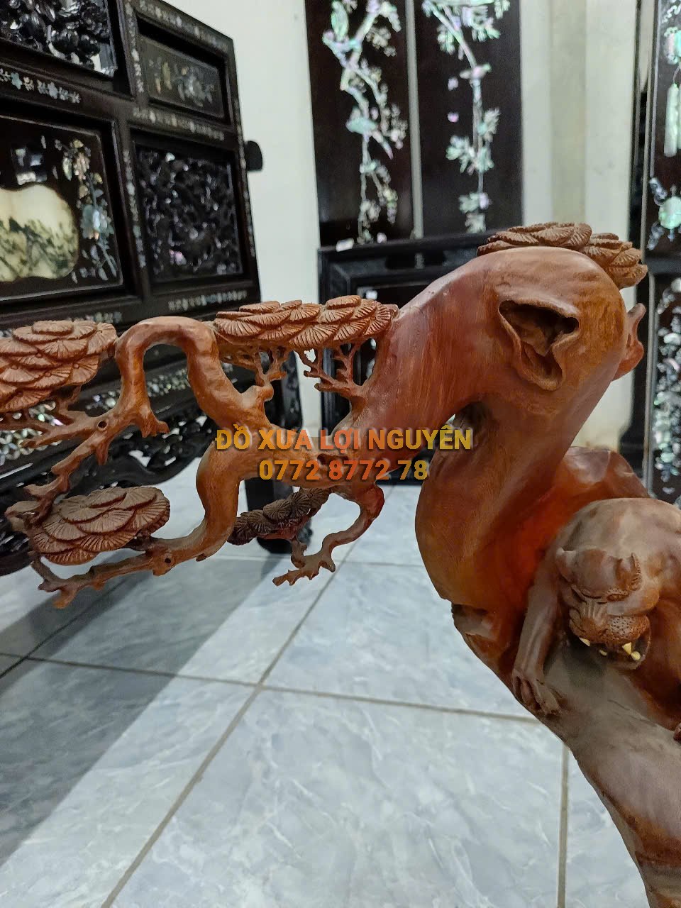 Tượng gỗ cẩm lai - 3