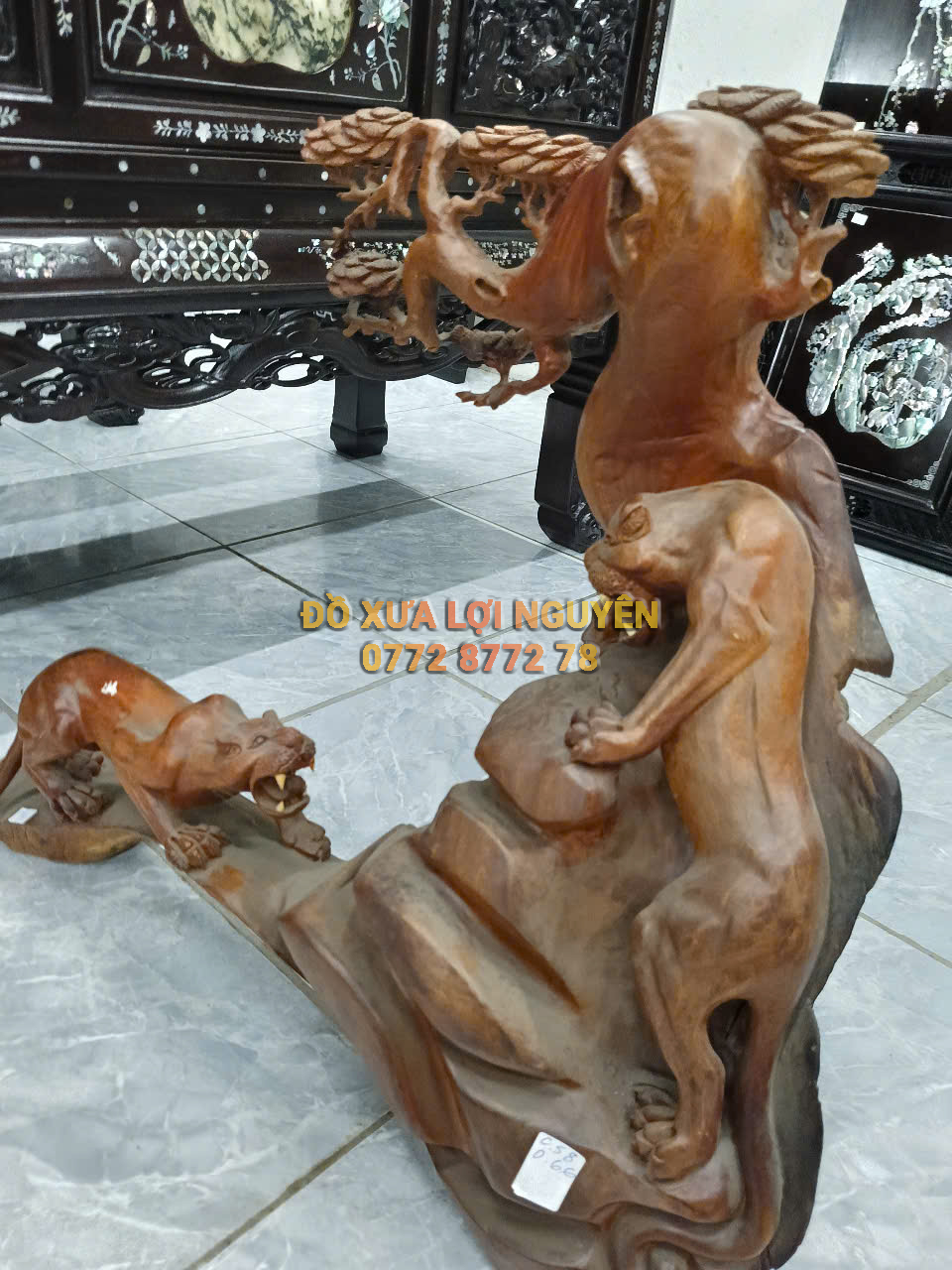 Tượng gỗ cẩm lai - 3