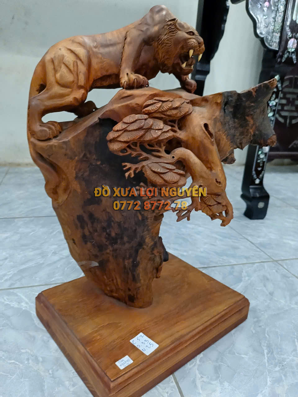 Tượng Gỗ Cẩm Lai - 4