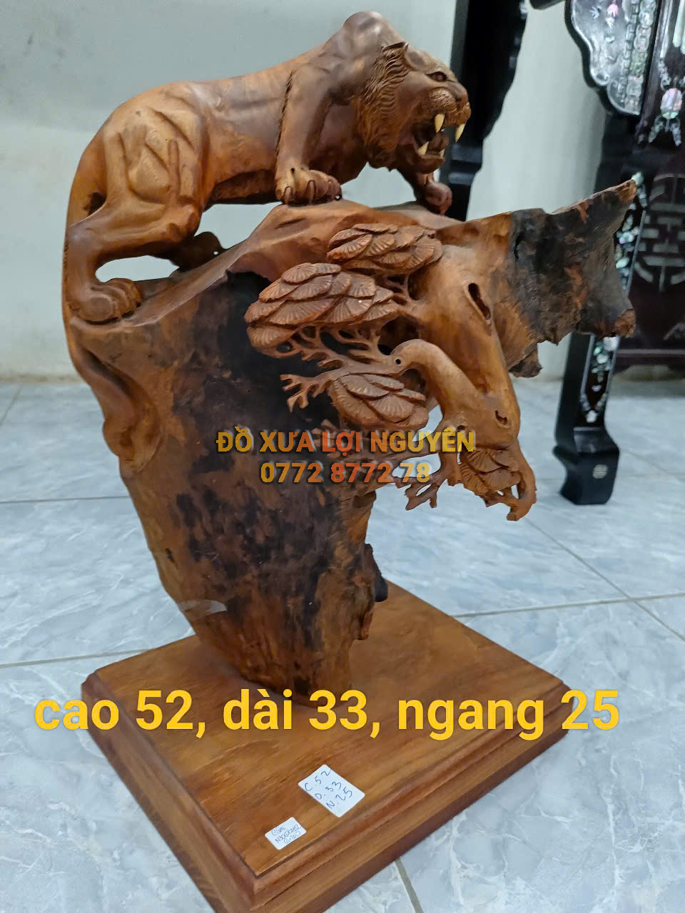 Tượng Gỗ Cẩm Lai - 4