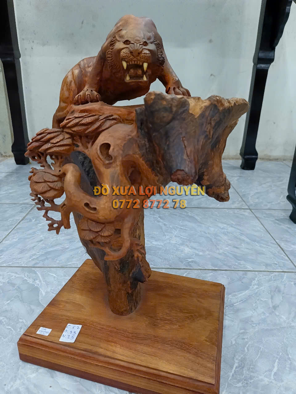 Tượng Gỗ Cẩm Lai - 4