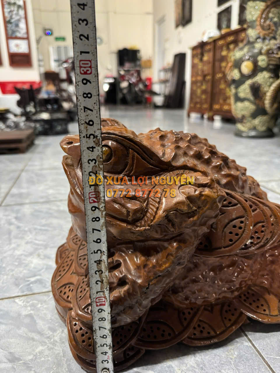 Cụ cóc gỗ gõ chuẩn xưa