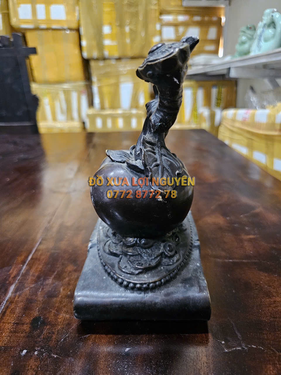 Quả hồng như ý bằng đồng