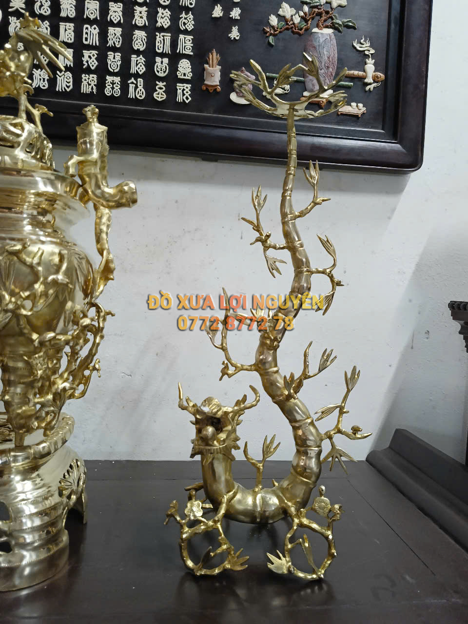 Bộ đỉnh đồng trúc tre