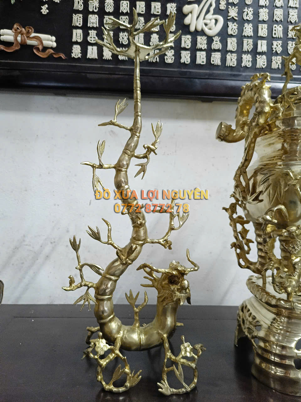 Bộ đỉnh đồng trúc tre