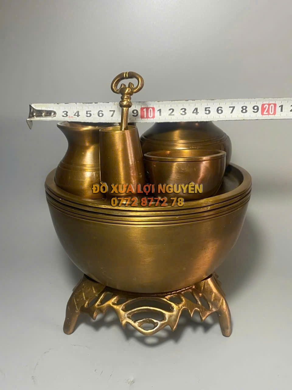 Bộ cơi trầu đồng