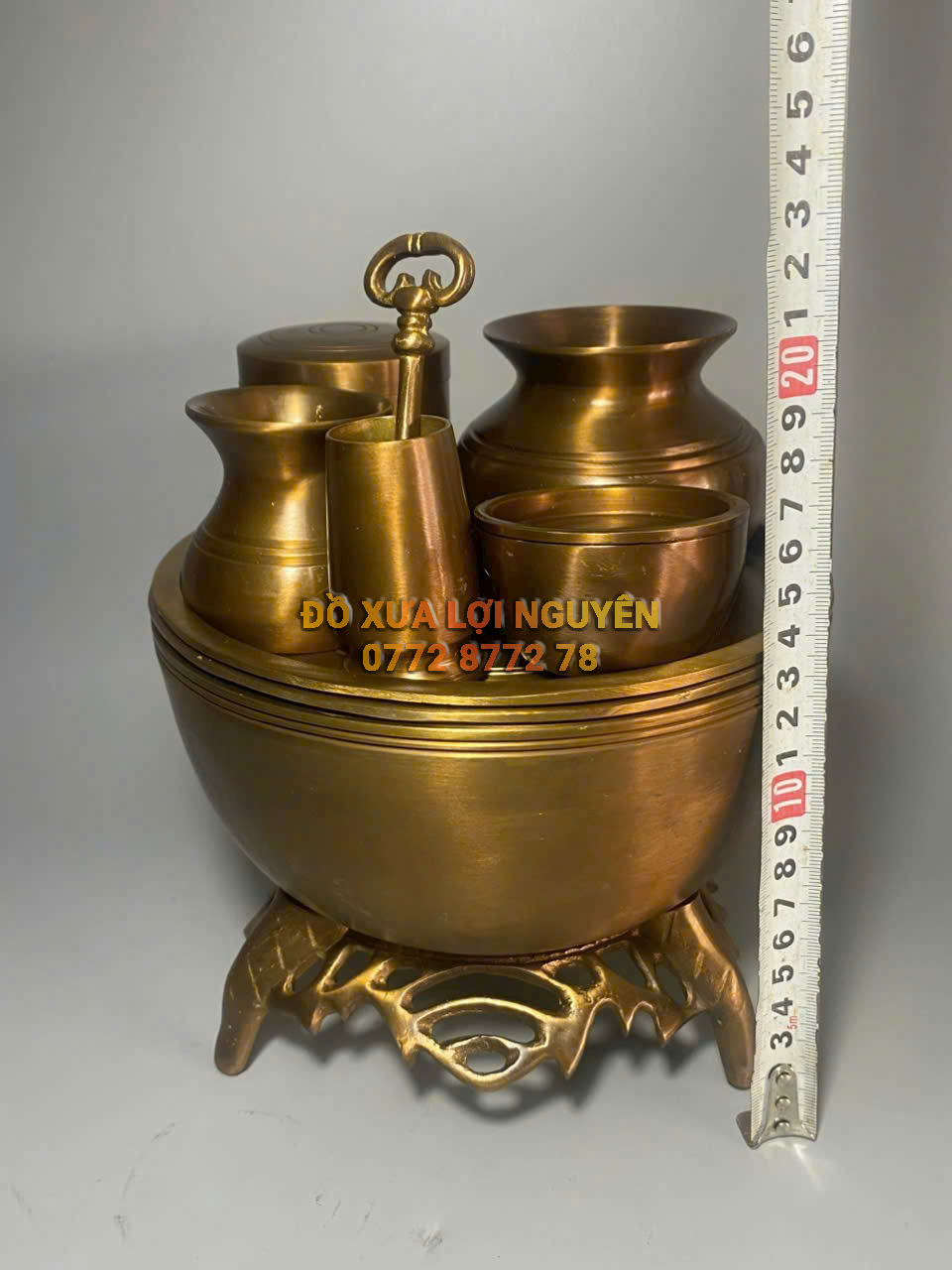 Bộ cơi trầu đồng