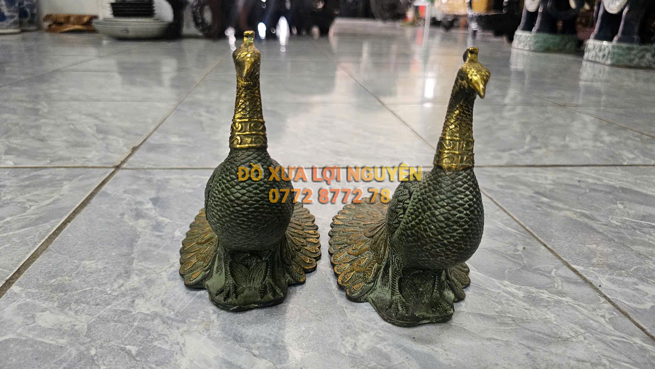 Cặp công chất liệu bằng đồng