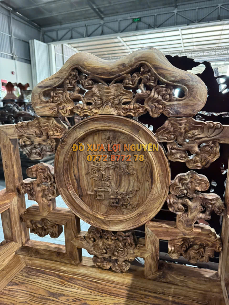 Bộ 3 món gỗ sưa đỏ vip, hiếm gặp