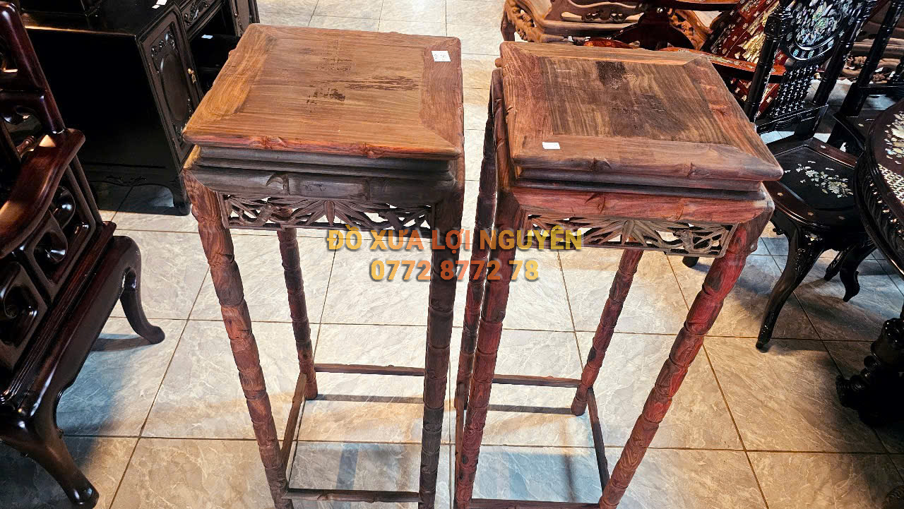 Đôn gỗ trắc ta xưa