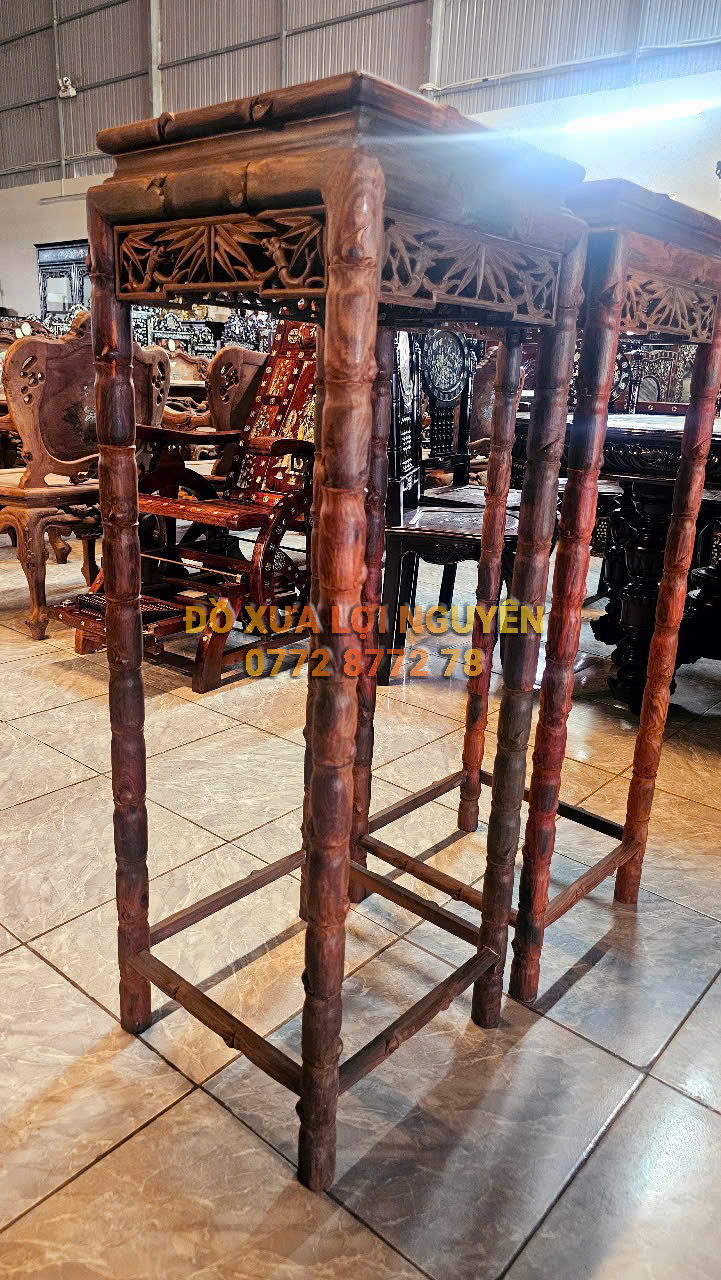 Đôn gỗ trắc ta xưa