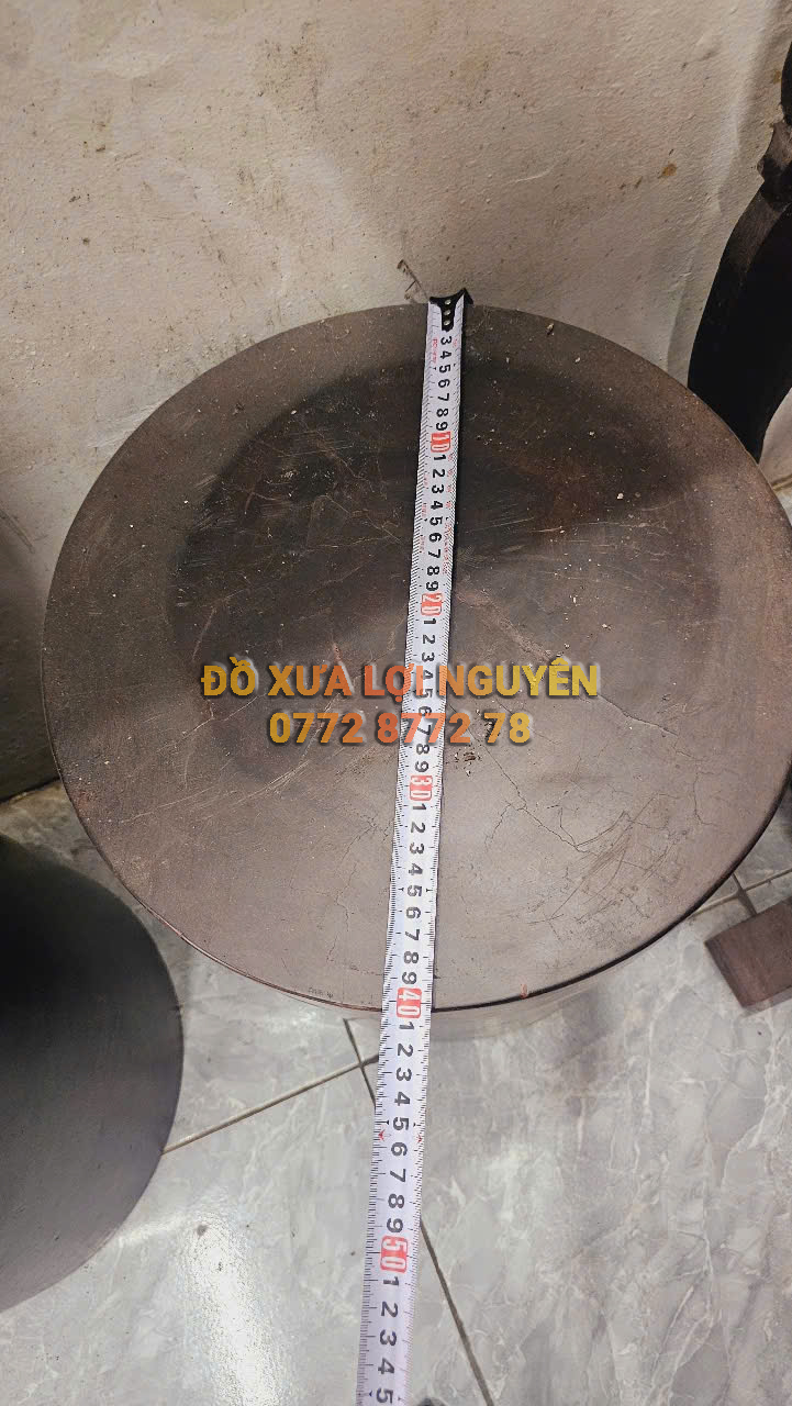 Đôn gỗ cẩm thị xưa, nguyên khối