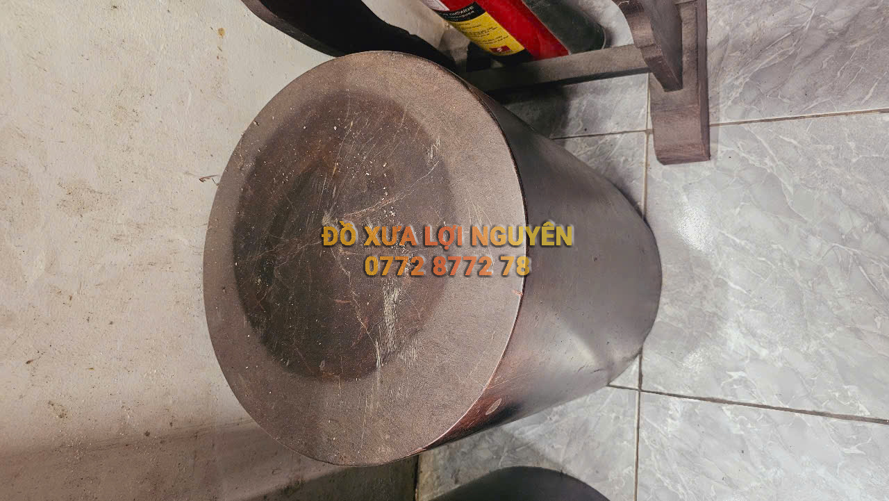 Đôn gỗ cẩm thị xưa, nguyên khối