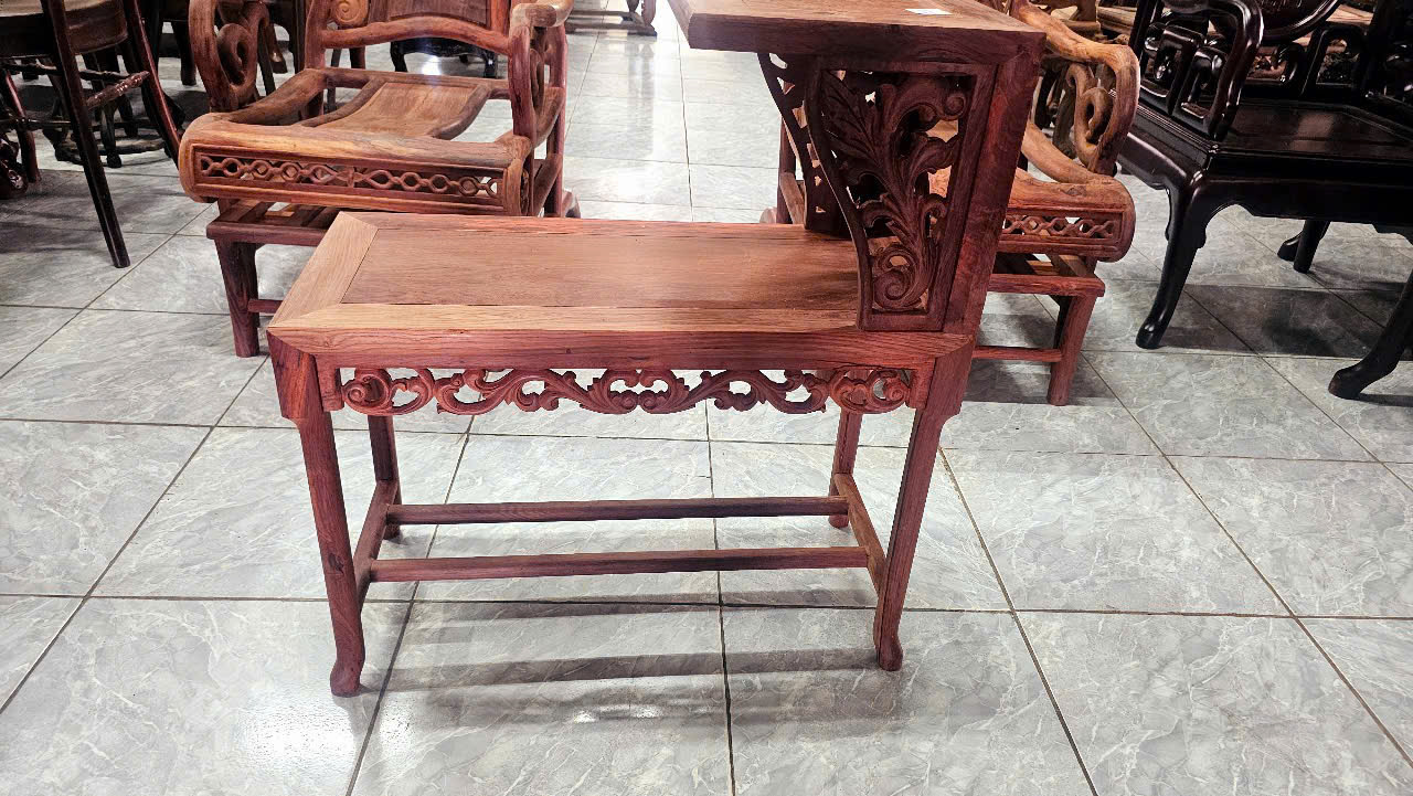 Bộ 3 món, ghế thư giãn, gỗ cẩm lai