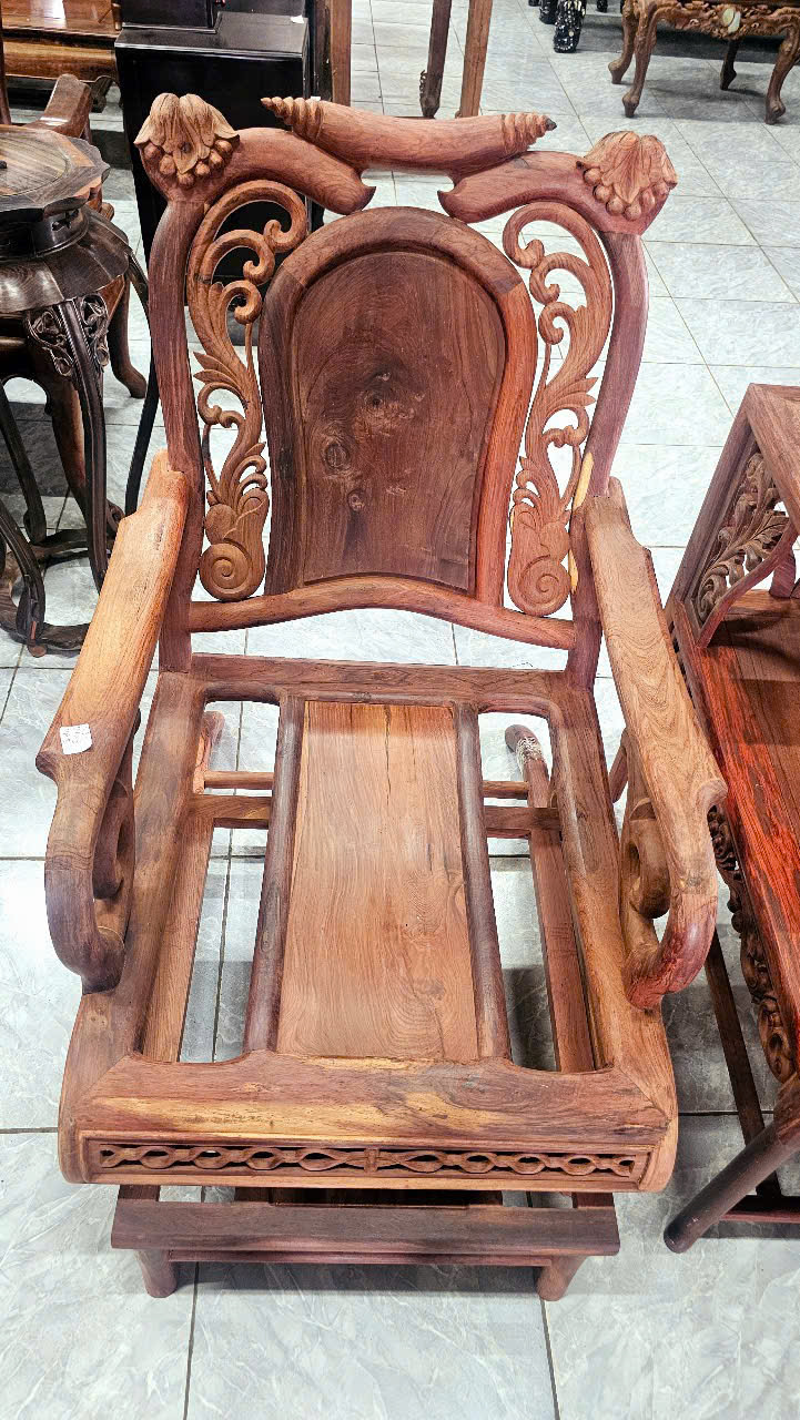 Bộ 3 món, ghế thư giãn, gỗ cẩm lai