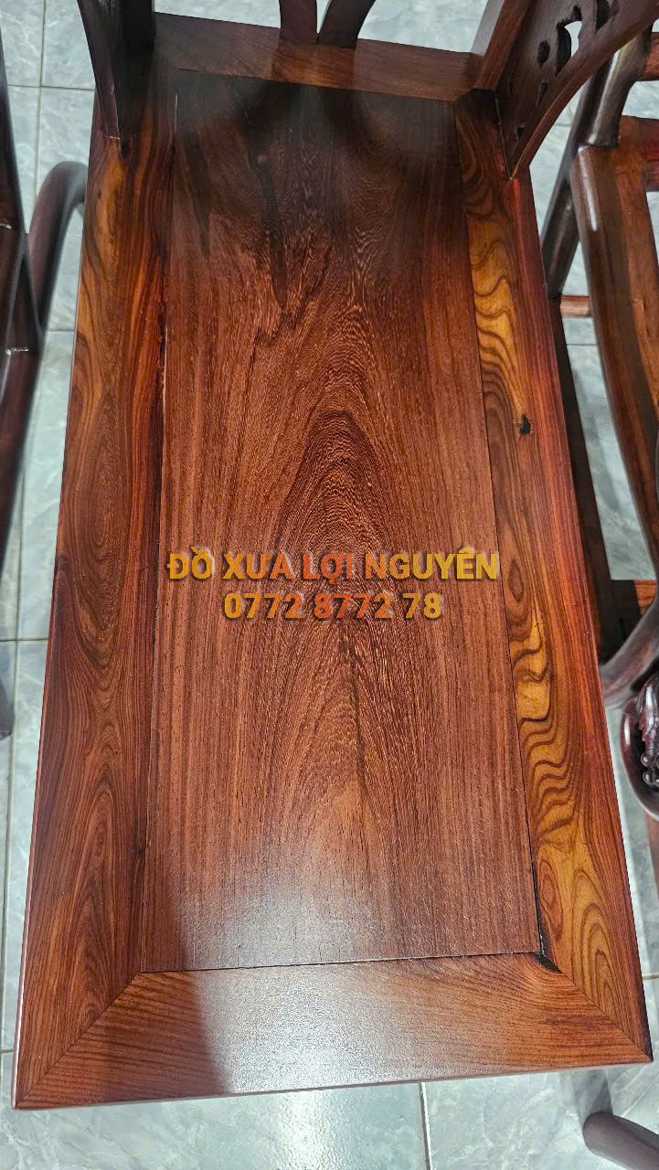 Bộ 3 món ghế thư giãn, gỗ cẩm lai