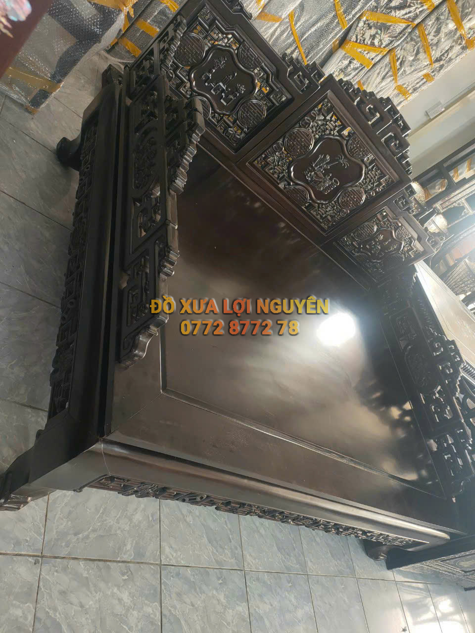 Sạp tam thành, tích cổ đồ trạm đục đẹp