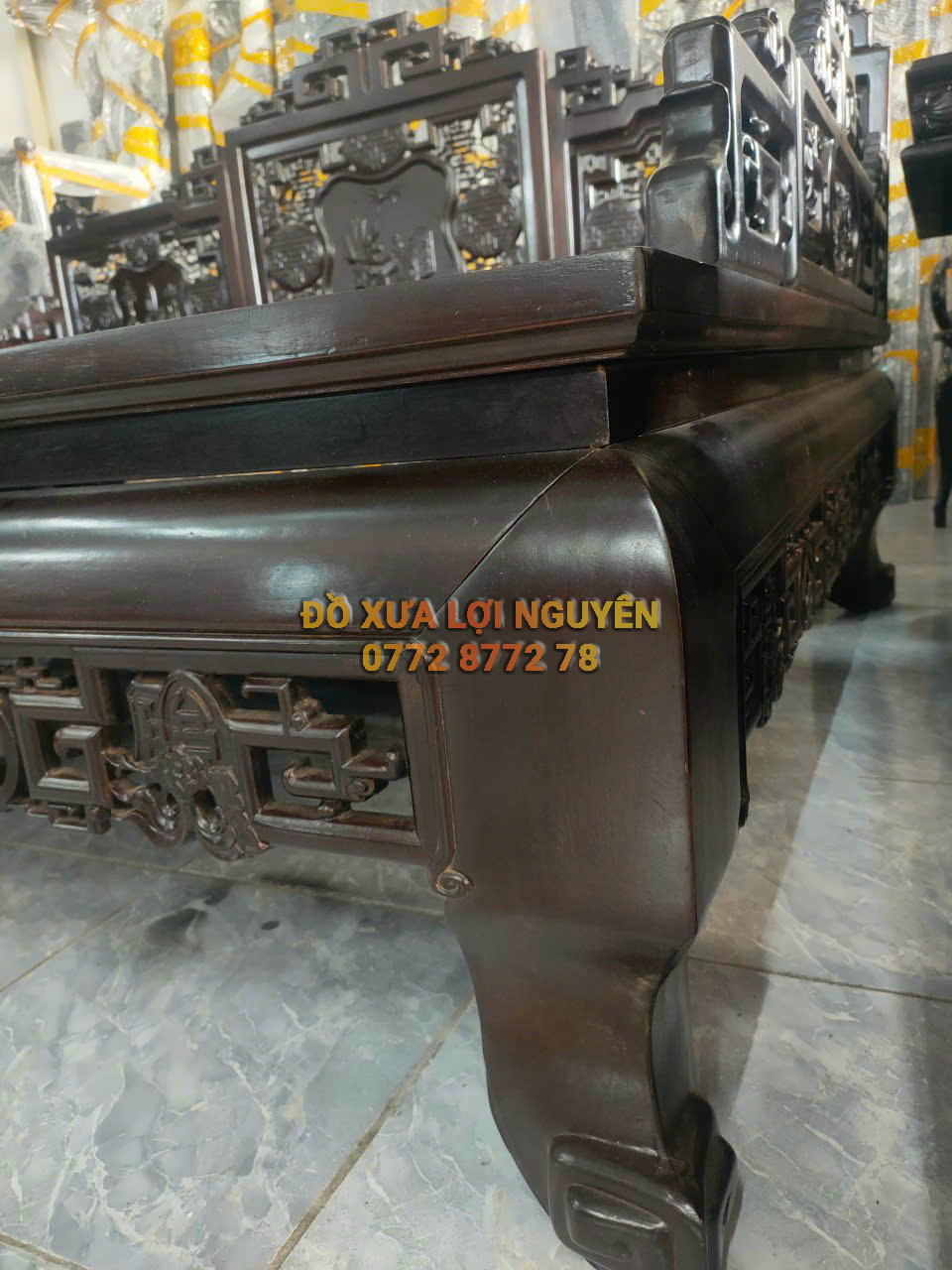 Sạp tam thành, tích cổ đồ trạm đục đẹp