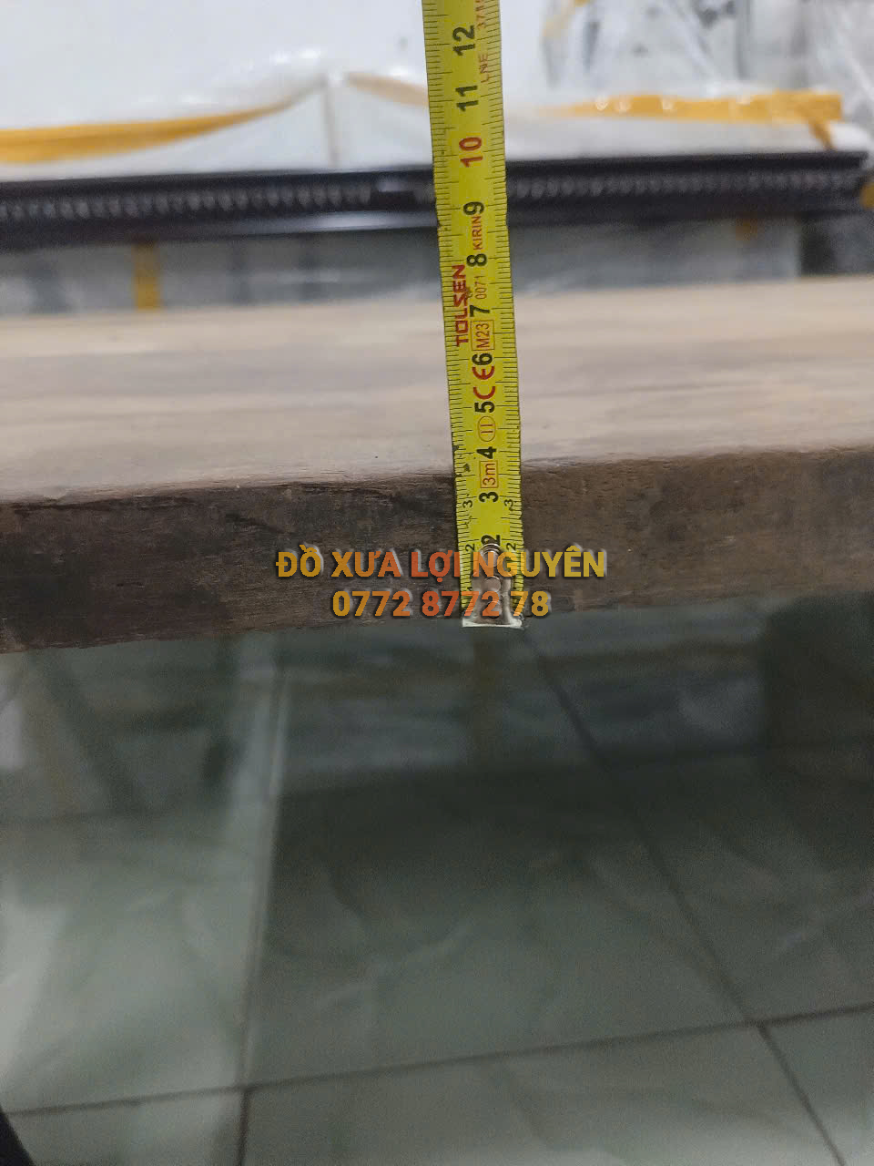 Ván ngựa 3 lá nam bộ xưa, gỗ gõ mật