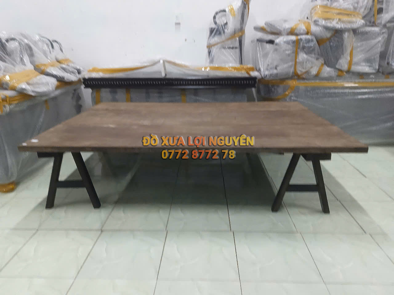 Ván ngựa 3 lá nam bộ xưa, gỗ gõ mật