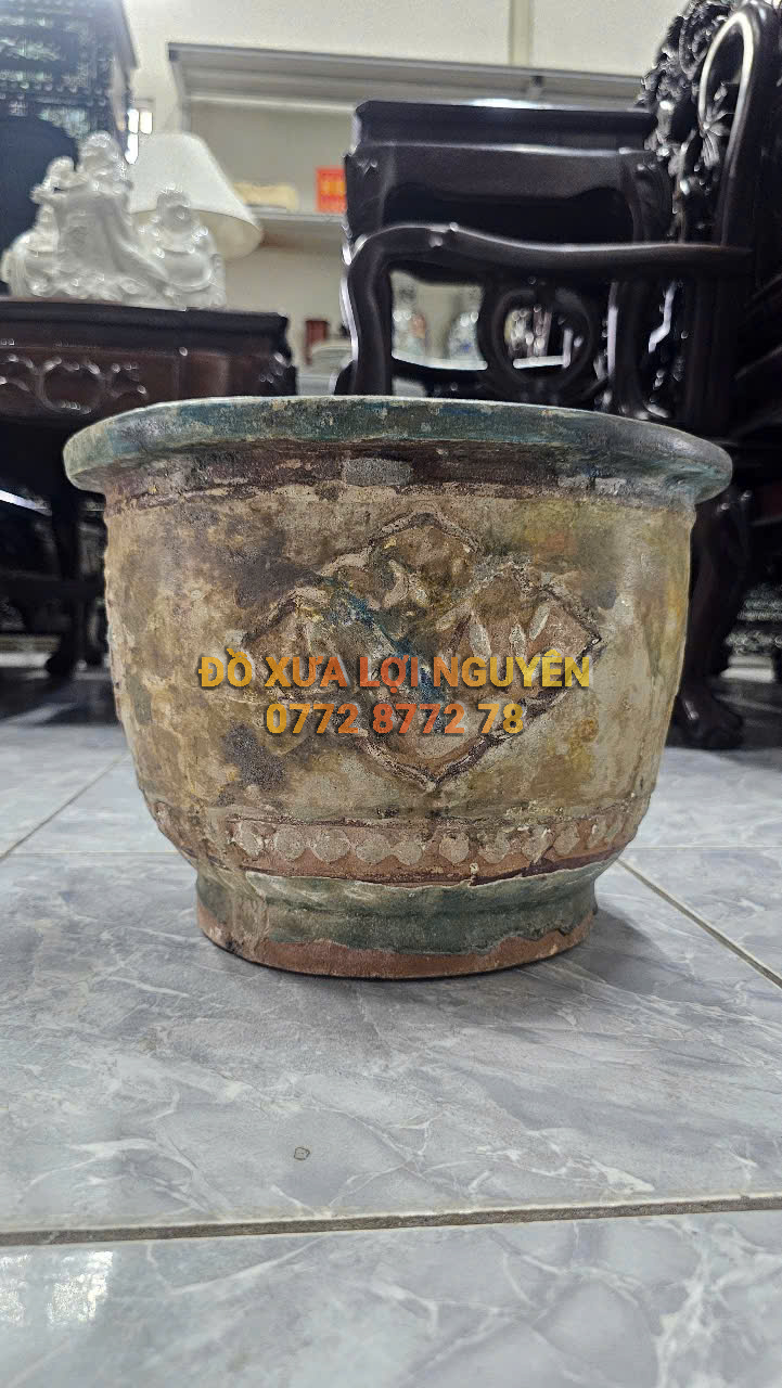 Chậu cổ gốm cây mai