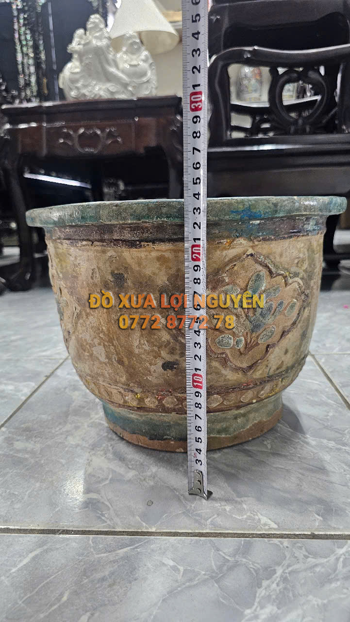 Chậu cổ gốm cây mai