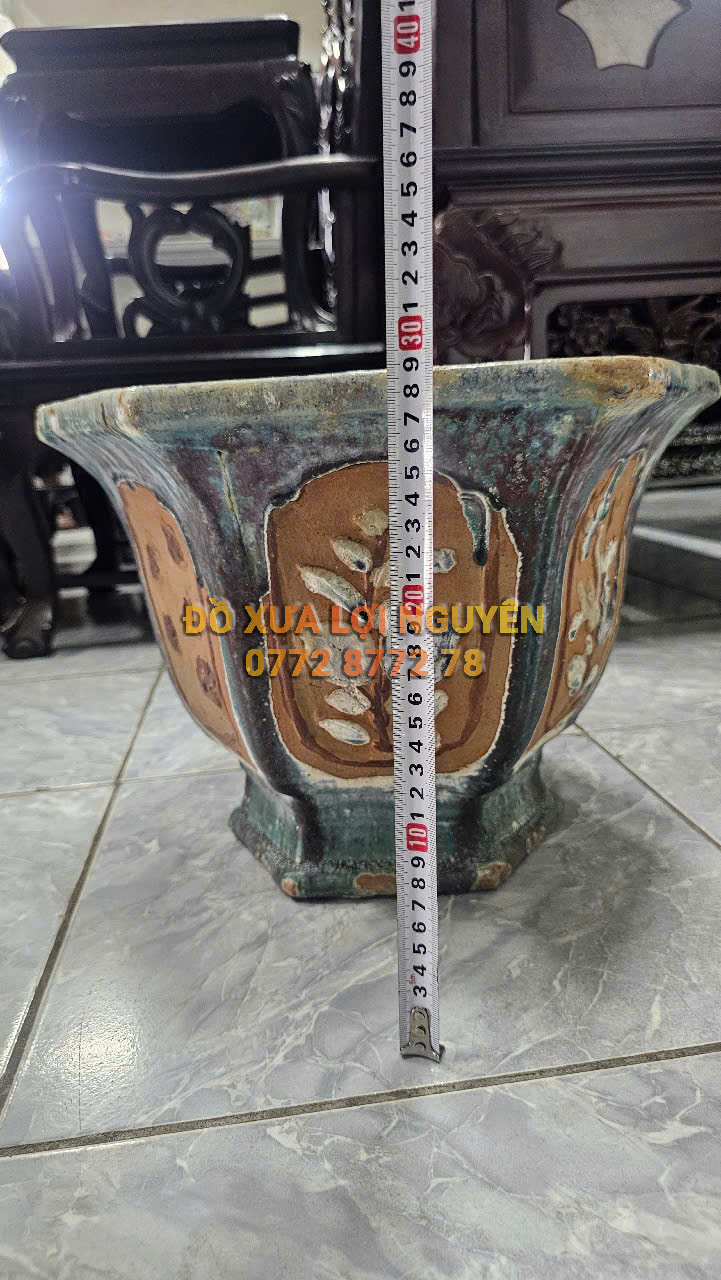 Chậu cổ gốm cây mai - 2