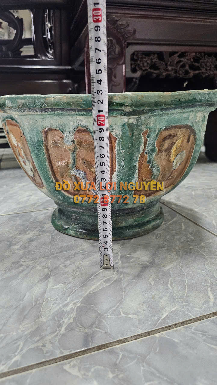 Chậu cổ gốm cây mai - 3