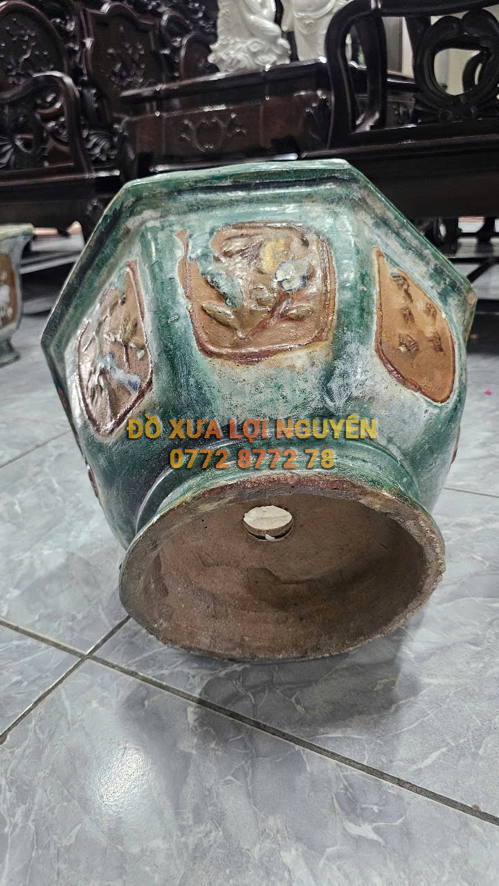 Chậu cổ gốm cây mai - 3