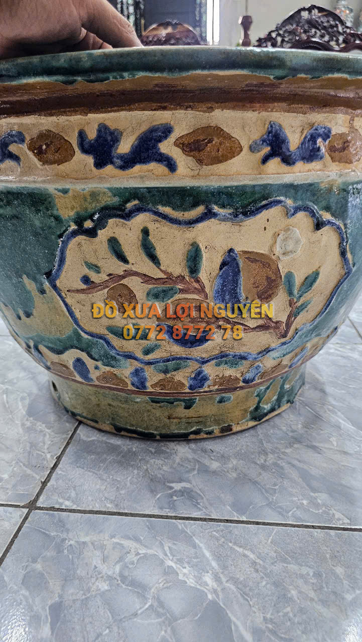 Chậu cổ gốm cây mai - 4